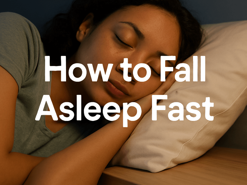How to Fall Asleep Fast (Without&nbsp;Melatonin)