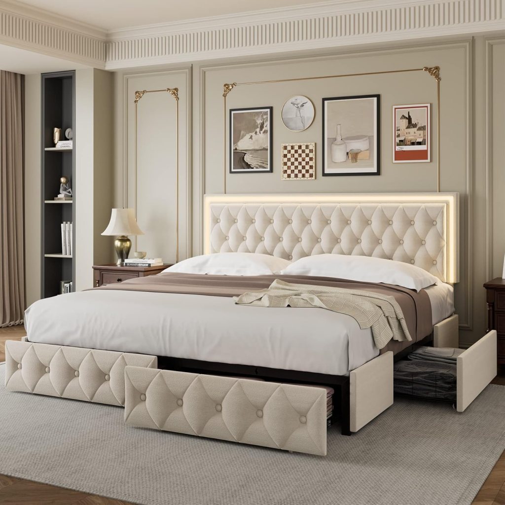 The Keyluv boulce bed is a fine choice with extra storage.