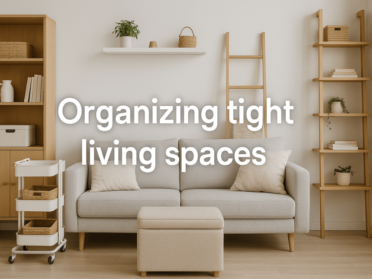 Smart Storage Solutions for Small&nbsp;Spaces