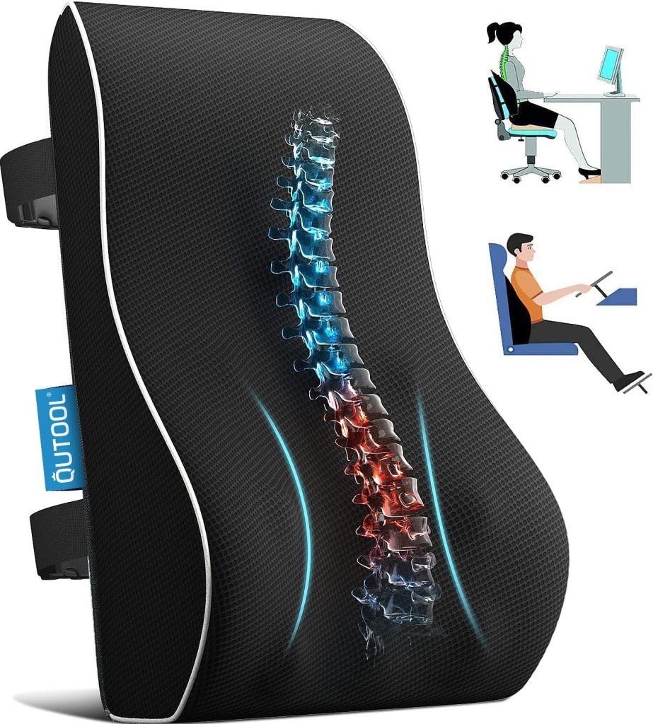 If you spend a lot of time sitting on office chair, gaming chair and driving in car, this lumbar pillow will perfectly help you. The back support for car is designed ergonomically to relieve upper, mid and lower back pain and back tightness,supports you in achieving right posture and helps maintain a gentle curve in the spine.