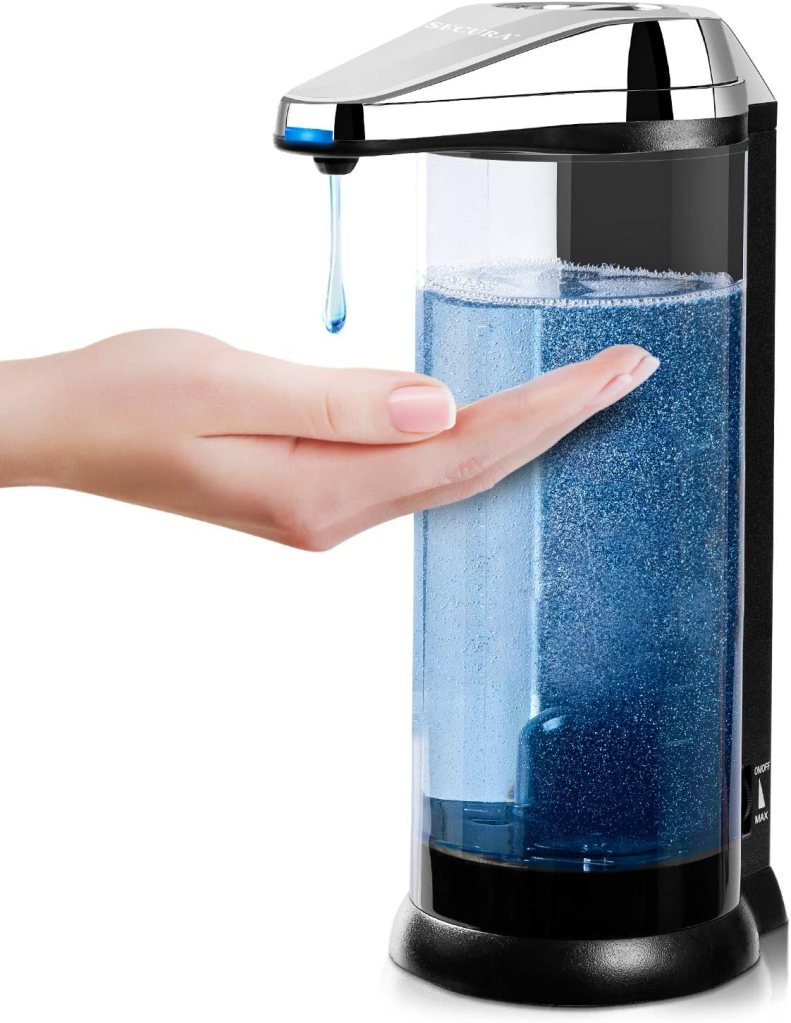 Touchless automatic soap dispenser